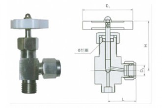 美科QJ-6角式外螺紋氣動管路截止閥 精密工業(yè)的可靠守護(hù)